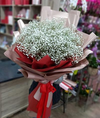 Букет цветов из: Гипсофила в Глебовский