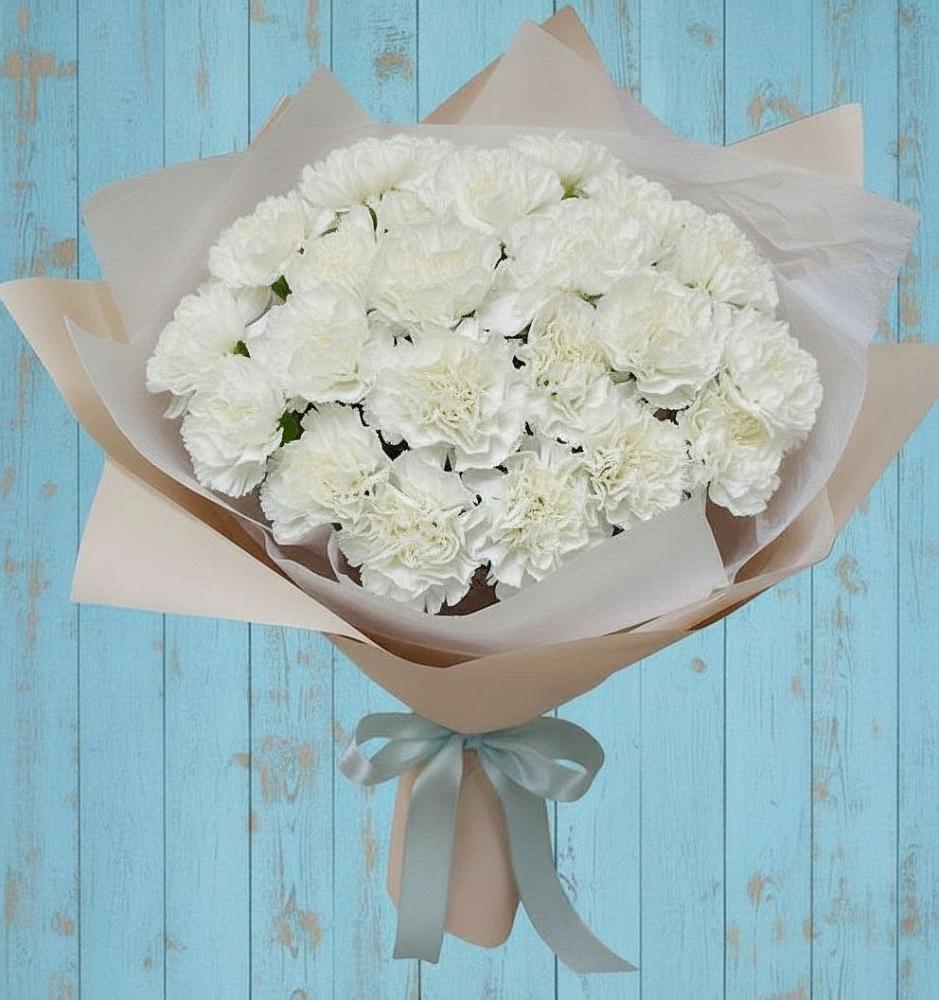 Букет цветов из: Гвоздики в Глебовский