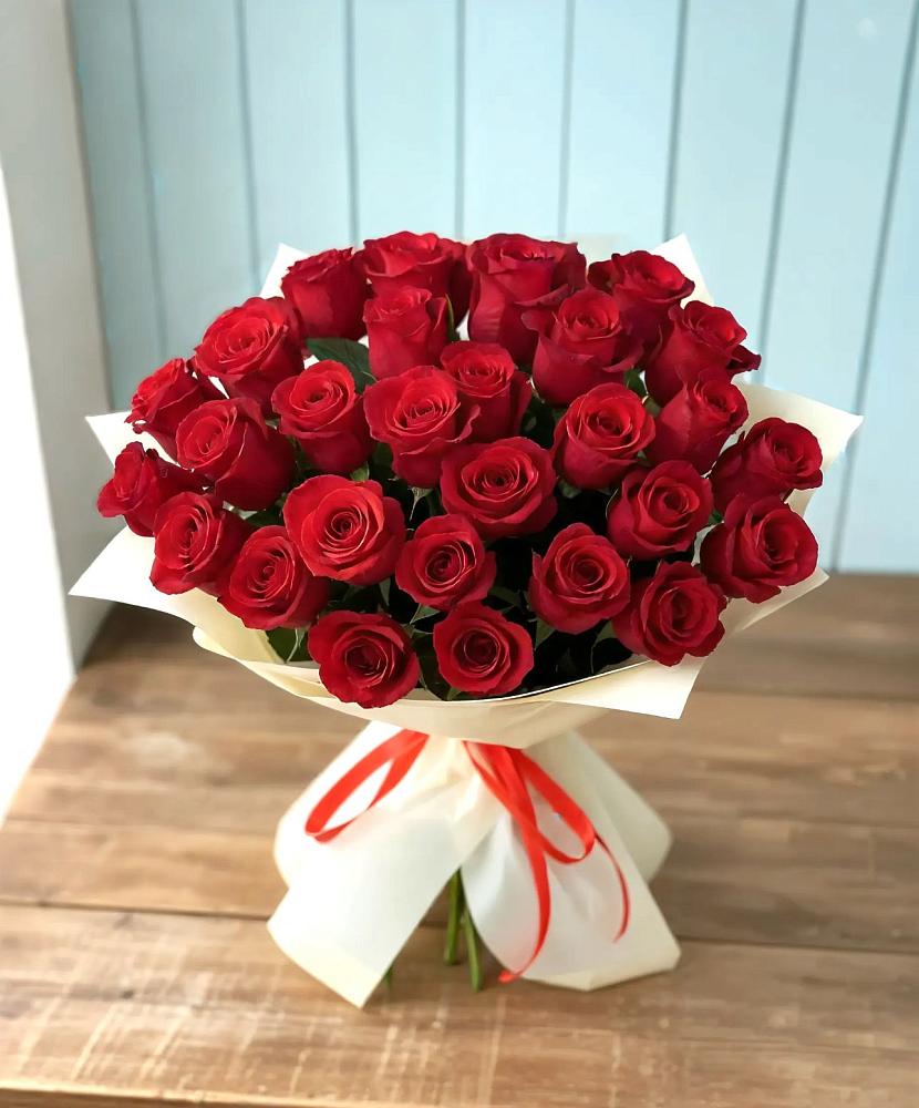 Букет 29 Красных роз в Глебовский