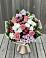 Букет цветов из: Альстромерии, Гвоздики, Розы и Хризантемы в Глебовский