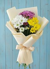 Букет цветов из:  Хризантемы в Глебовский