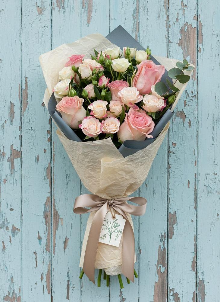 Букет цветов из: Розы в Глебовский