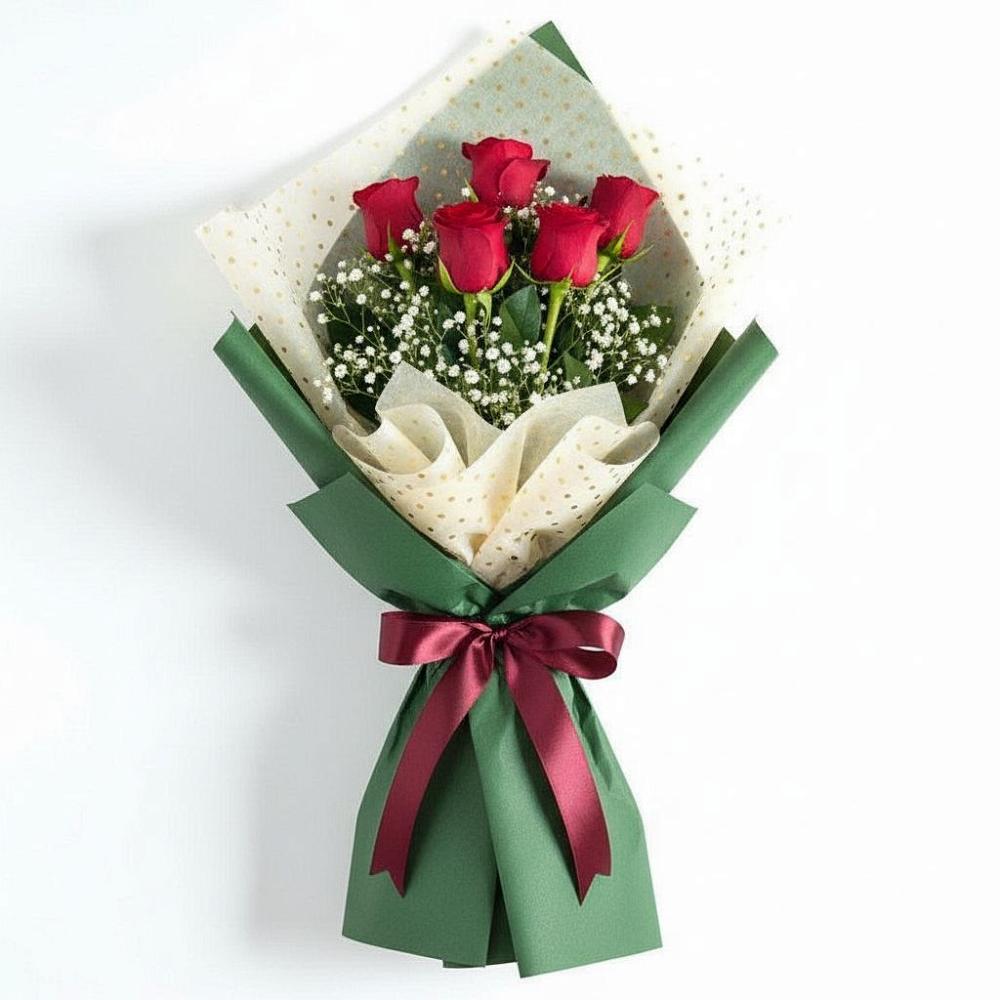 Букет цветов из: Розы в Глебовский