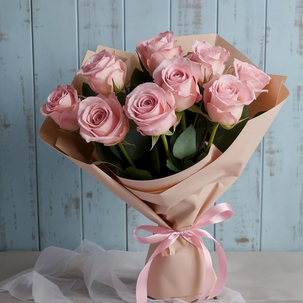 Букет цветов из: Розы в Глебовский