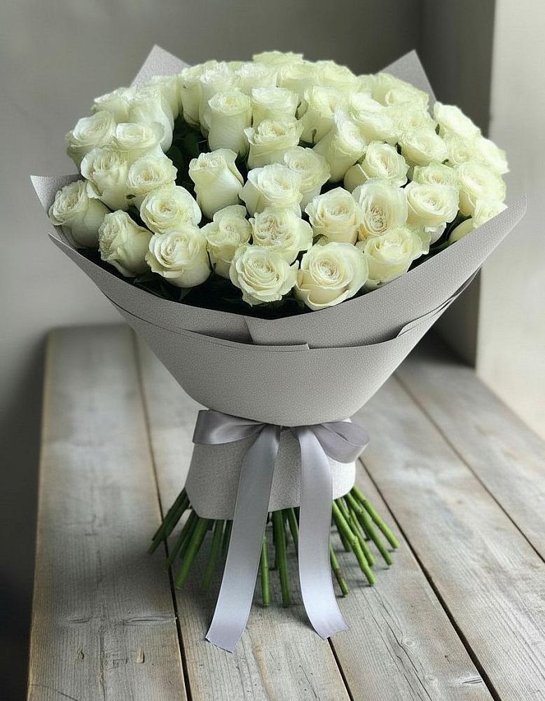 Букет 35 Белых роз в Глебовский