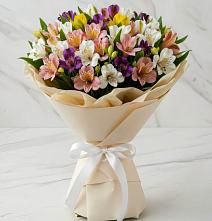 Букет цветов из:  Альстромерии #REPLACE_PRED# Глебовский