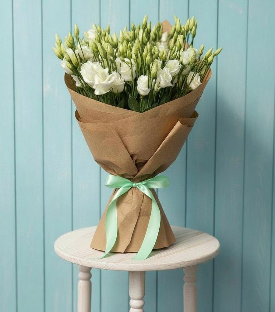 Букет цветов из: Лизиантусы в Глебовский