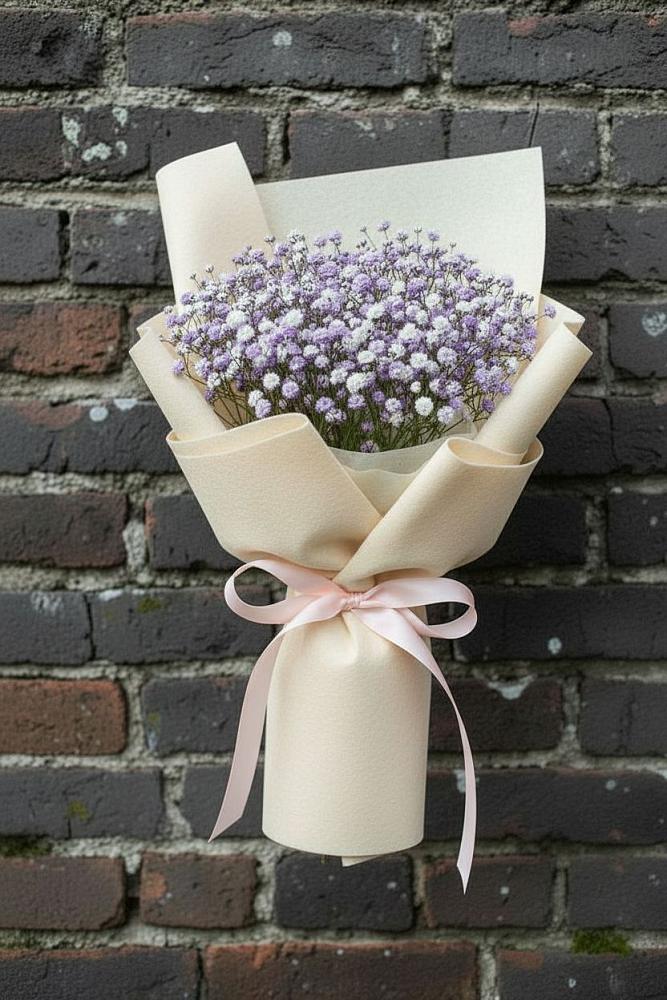 Букет цветов из: Гипсофила в Глебовский