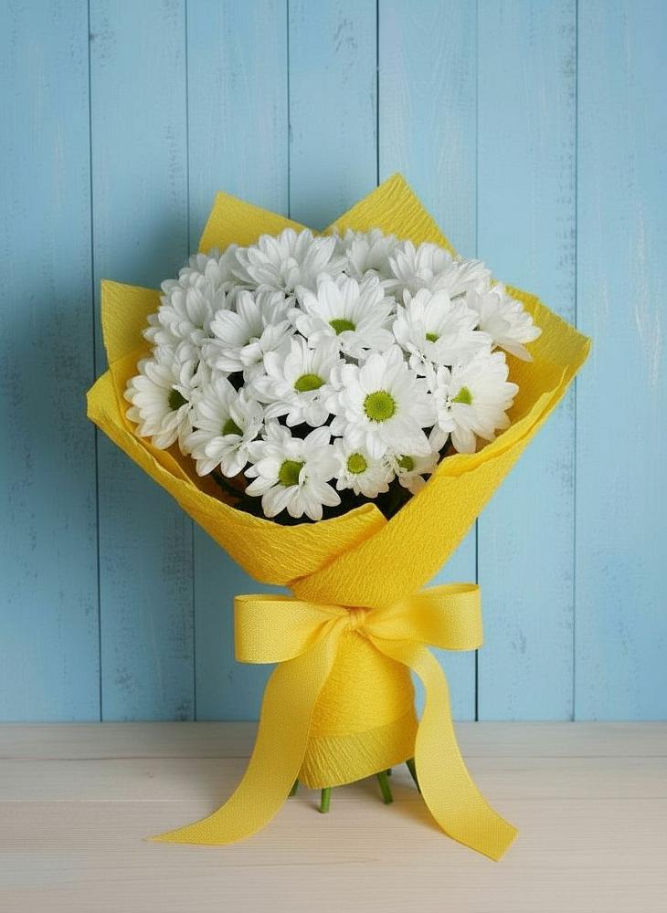 Букет цветов из: Хризантемы в Глебовский