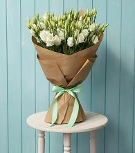 Букет цветов из:  Лизиантусы в Глебовский