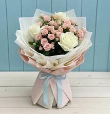 Букет цветов из:  Розы в Глебовский