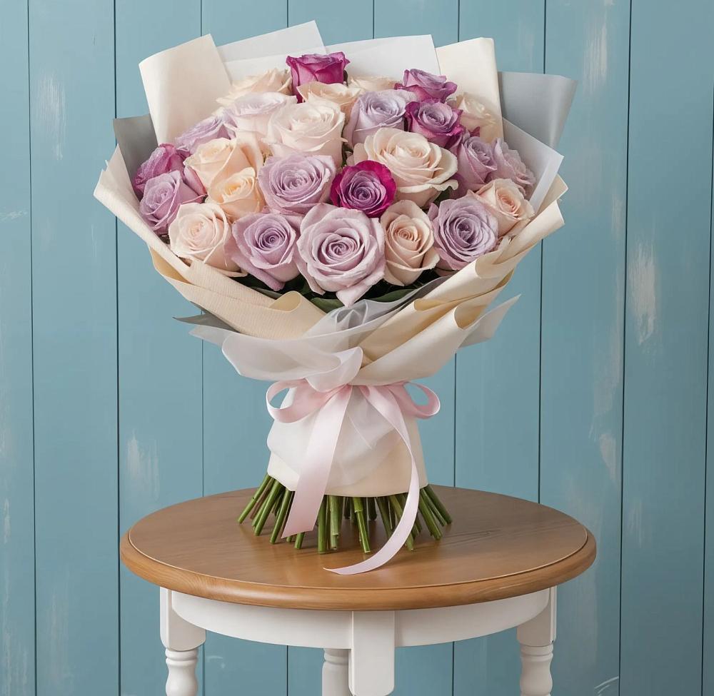 Букет цветов из: Розы в Глебовский