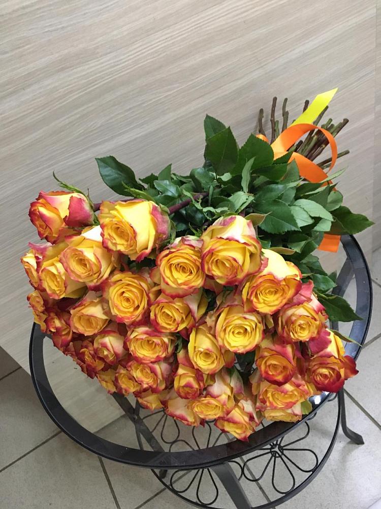 Букет Желтые розы в Глебовский