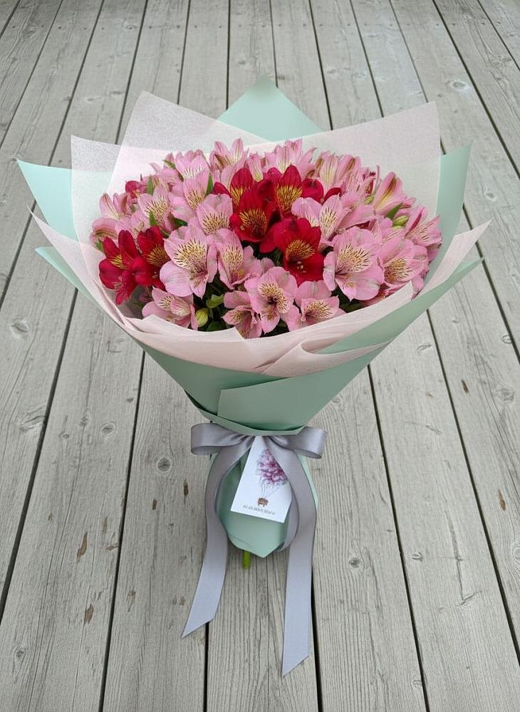 Букет цветов из: Альстромерии в Глебовский