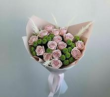 Букет цветов из:  Розы и Хризантемы #REPLACE_PRED# Глебовский