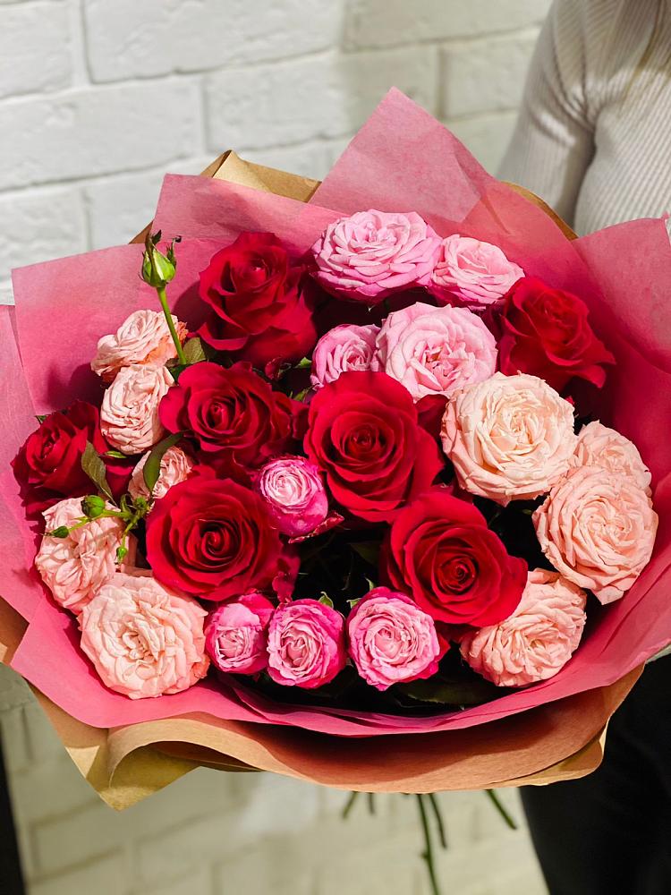 Букет цветов из: Розы в Глебовский