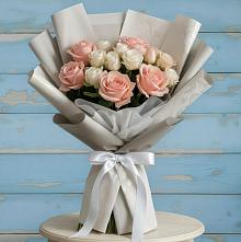 Букет цветов из:  Розы #REPLACE_PRED# Глебовский