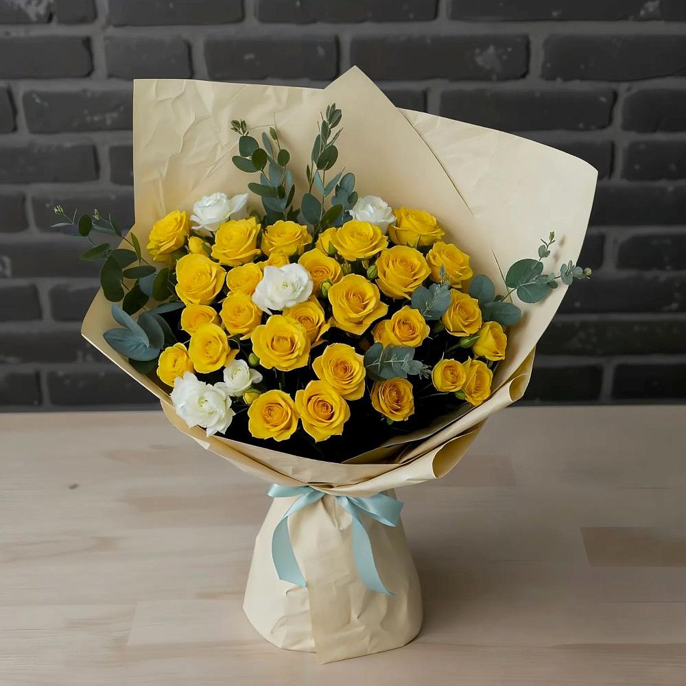 Букет цветов из: Розы в Глебовский