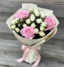 Букет цветов из:  Розы в Глебовский