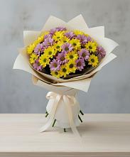 Букет цветов из:  Хризантемы в Глебовский