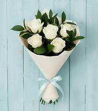 Букет цветов из:  Розы в Глебовский