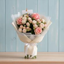 Букет цветов из:  Розы в Глебовский