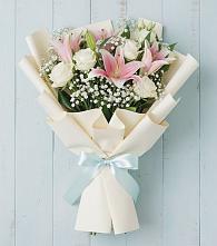 Букет цветов из:  Лилии в Глебовский