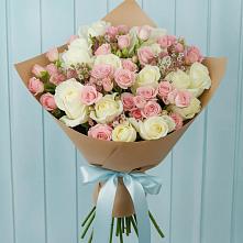 Букет цветов из:  Розы в Глебовский